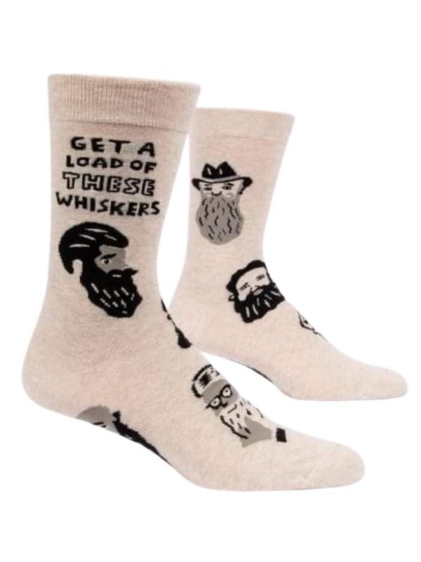 Blue Q Get A Load Of These Whiskers Socks, Mens