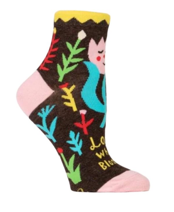 Look Who's Blooming Ankle Socks