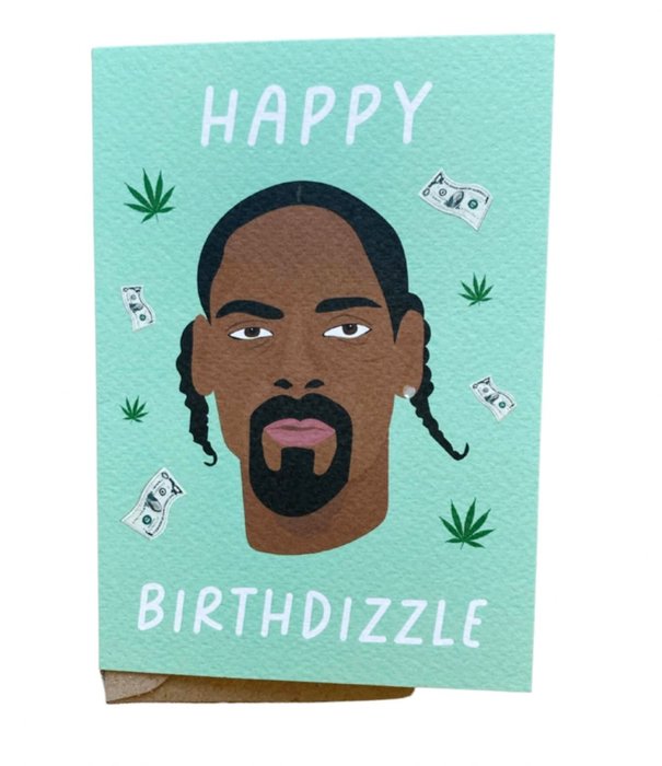 Happy Birthdizzle Card