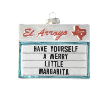 Merry Little Margarita Ornament