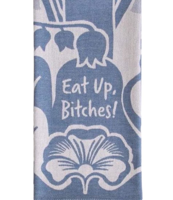 Blue Q Eat Up Bitches Towel