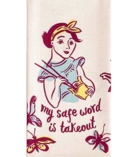 Safe Word Is Takeout Towel