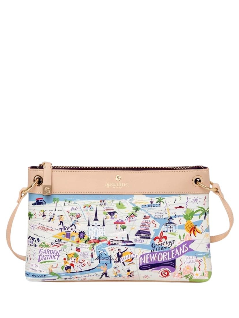 3 Compartment Crossbody Bag - Fleurty Girl