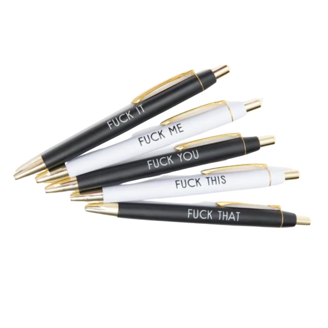 Fuck It All Pen Set - Fleurty Girl