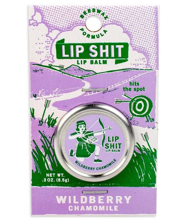 Blue Q Wildberry Chamomile Lip Shit