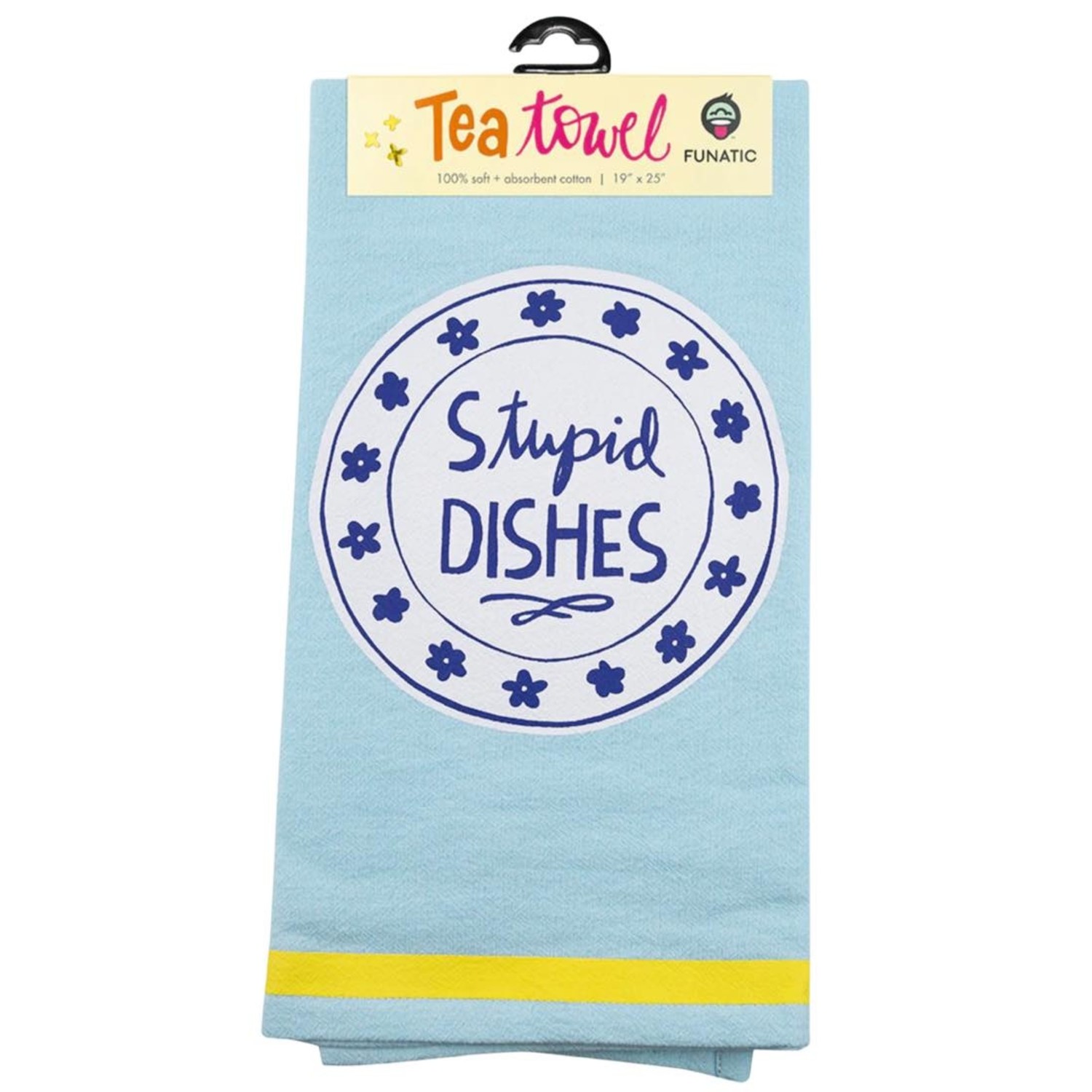 Chop It Like It's Hot Tea Dish Towel - Funny Tea Towel Kitchen Décor - –  Lazy Gator Tees