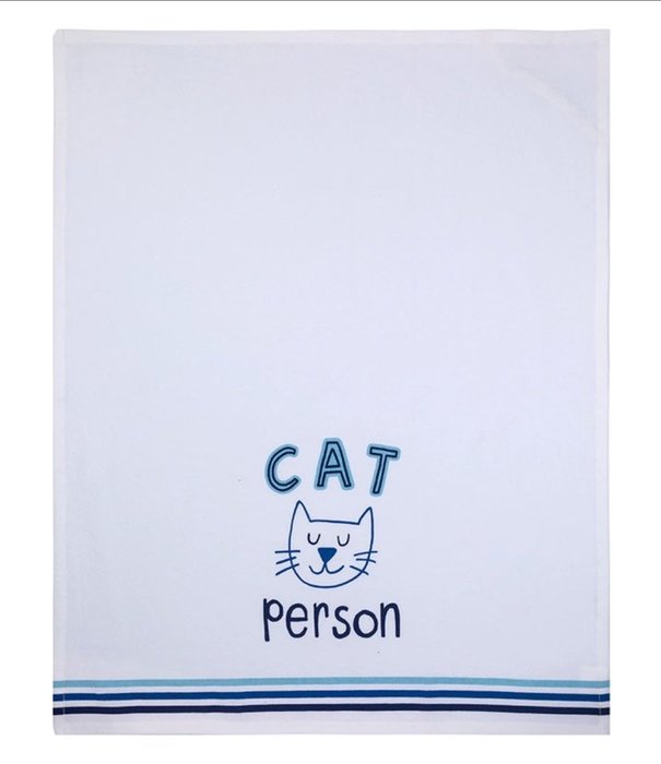 Cat Person Towel