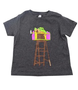 Baby Yoda Ladder Tee, Kids