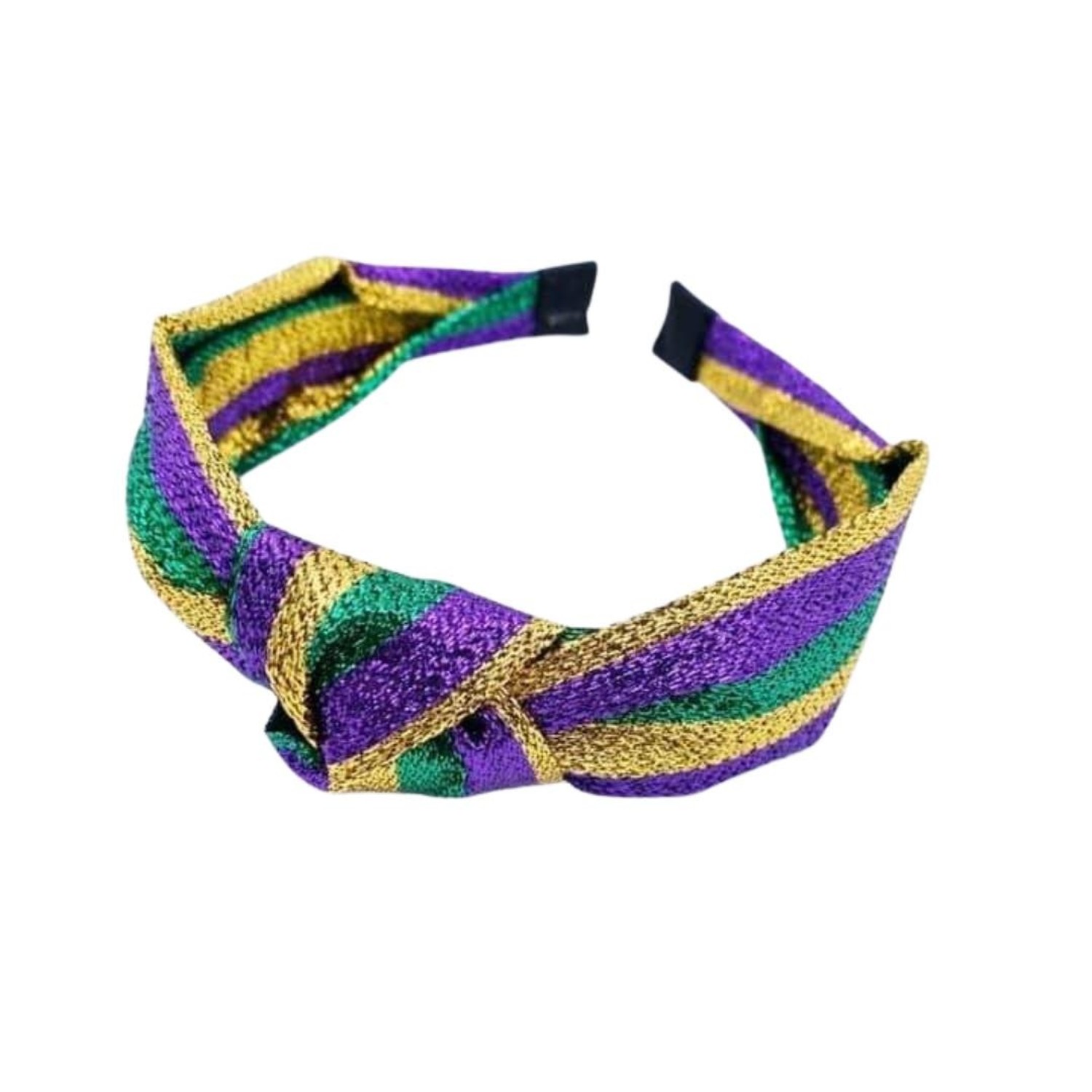 Mardi Gras Tinsel Mouse Ears Headband - Fleurty Girl