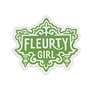 Fleurty Girl Logo Sticker