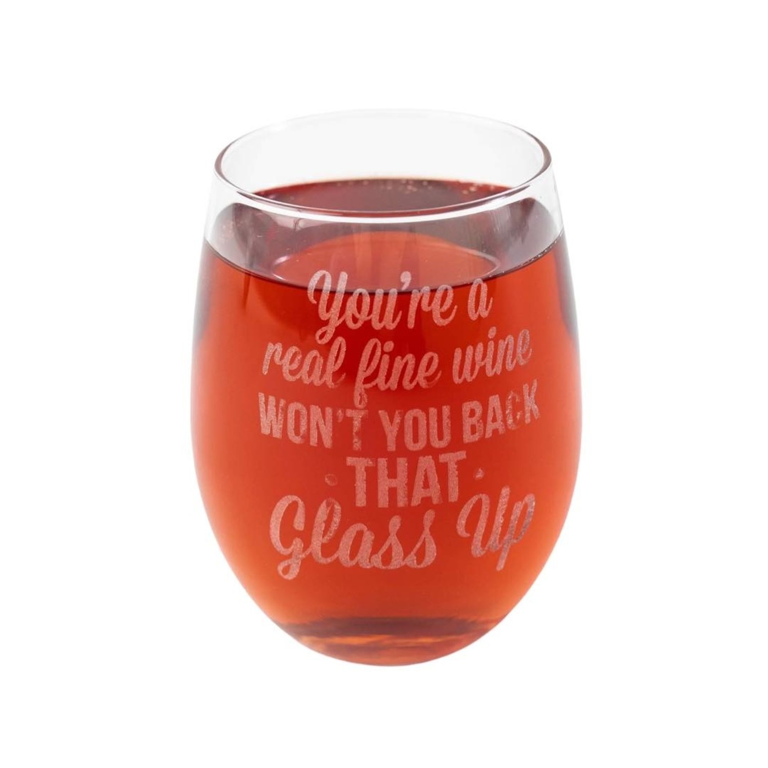Crawfish Stemless Wine Glass - Fleurty Girl
