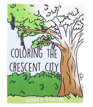 Coloring the Crescent City Book