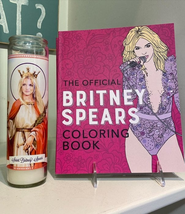 The Official Britney Spears Coloring  Book