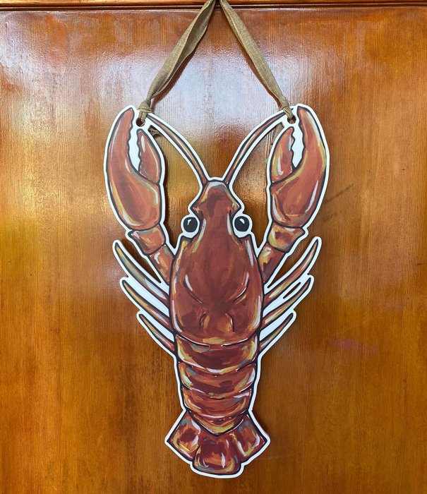 Home Malone Crawfish Door Hanger