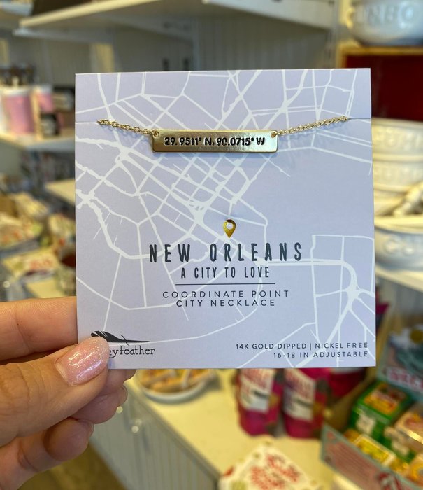 NOLA City Coordinates, Gold