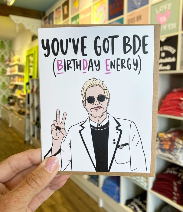 BDE Birthday Card