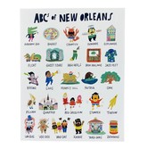 ABC's of New Orleans Poster