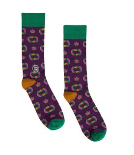 King Cake Socks