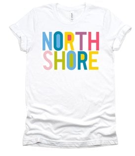 Colorful North Shore Tee