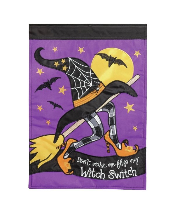 Witch Switch Garden Flag