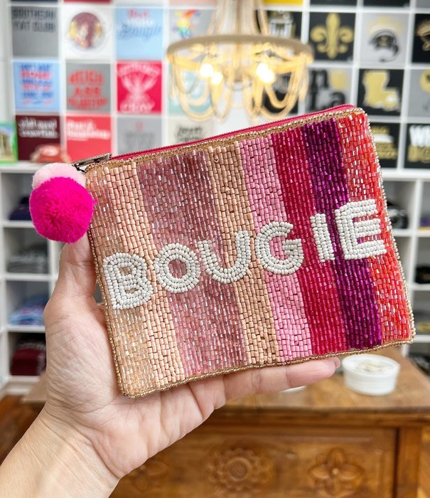 Bougie Beaded Pouch