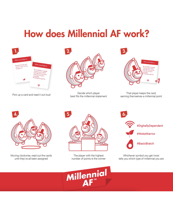 Millennial AF Card Game