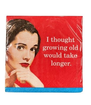 Growing Old Napkins