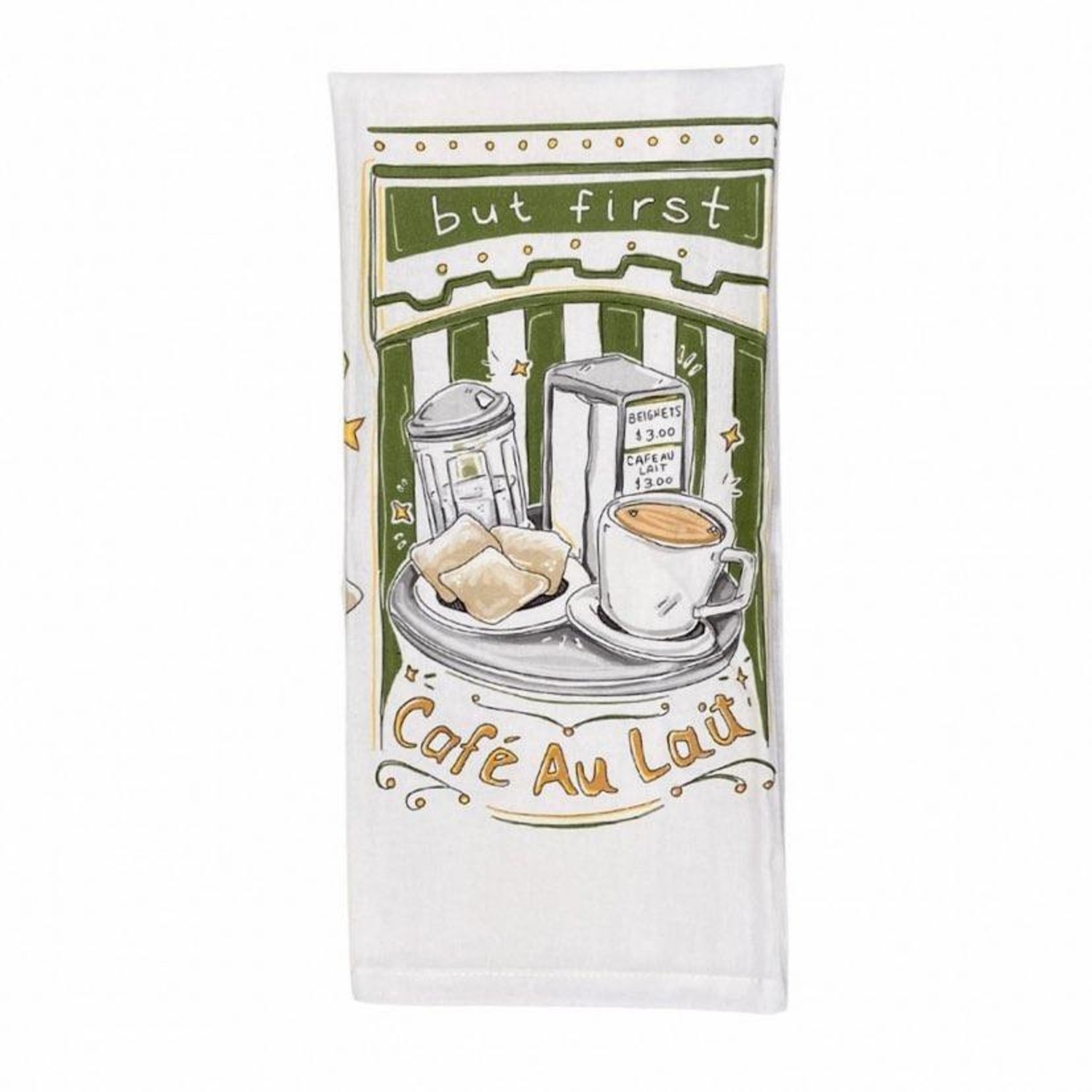 Cafe Creme Linen Kitchen Towel – puck and abby