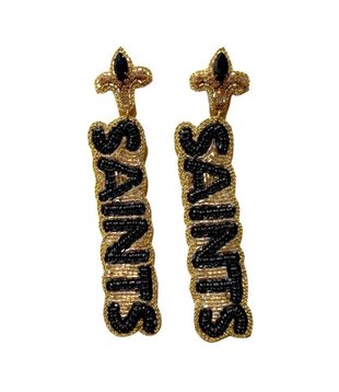 Saints Varsity Patch Baseball Hat - Fleurty Girl