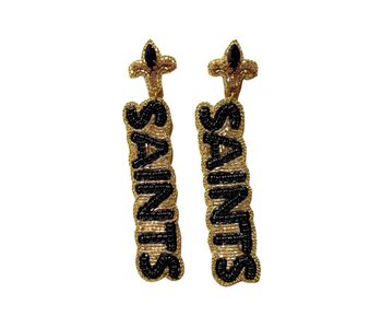 Beaded Saints Glitzy Earrings
