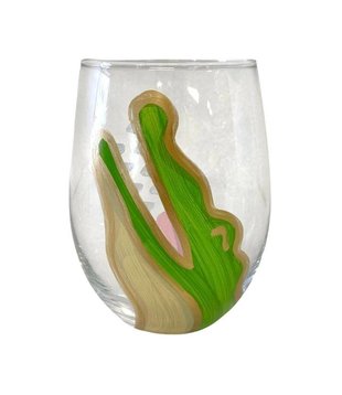 Gator Stemless Wine Glass