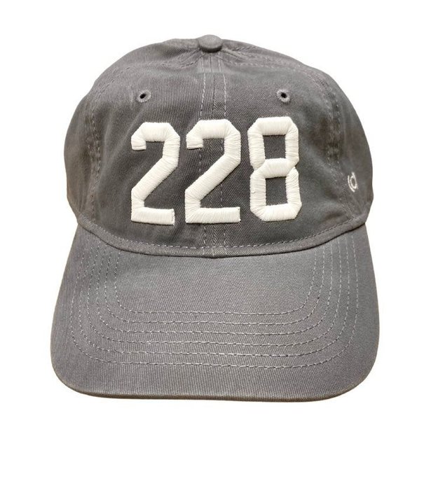 228 Baseball Hat, Charcoal