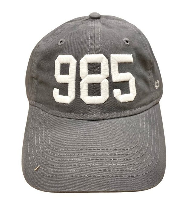 985 Baseball Hat, Charcoal