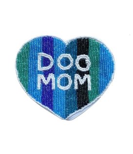 Dog Mom Beaded Pouch