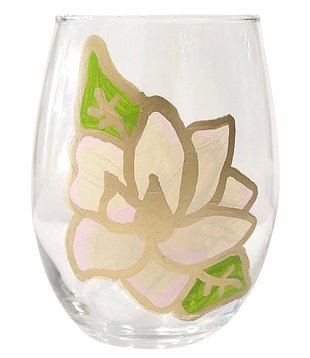 Crawfish Stemless Wine Glass - Fleurty Girl