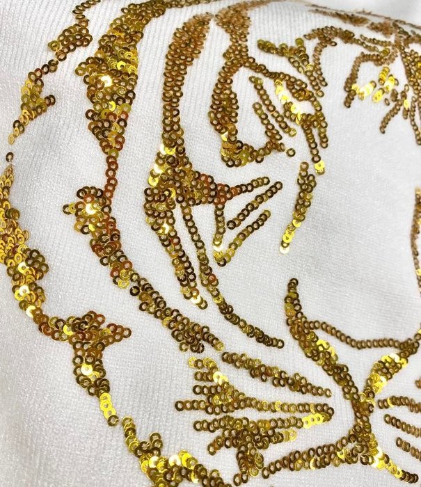 Sequin Tiger Face Sweater