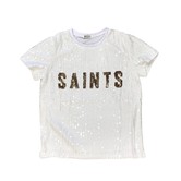 Saints Halo Glitter Tee - Fleurty Girl