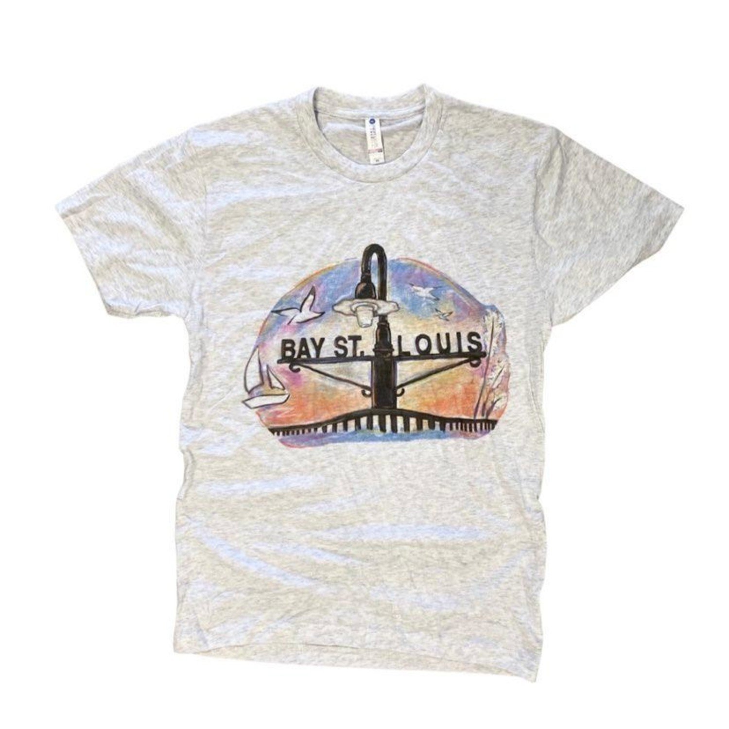 Bay St Louis Sunset Tee - Fleurty Girl