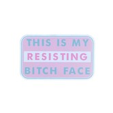 Resting Bitch Face Sticker