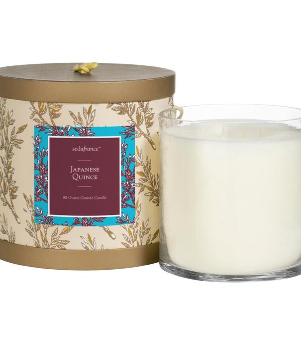 Japanese Quince Classic Toile Candle