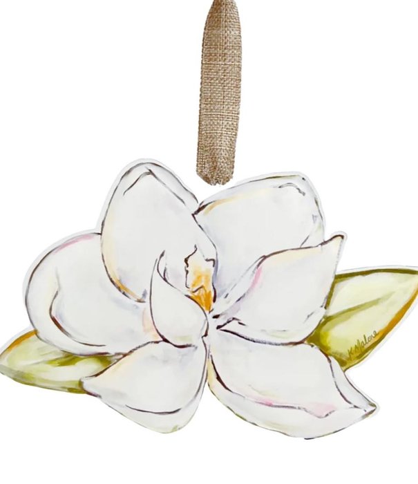 Home Malone Magnolia Ornament, Acrylic