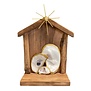 Driftwood Oyster Nativity Set