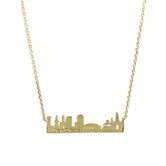 NOLA Skyline Necklace in Gold