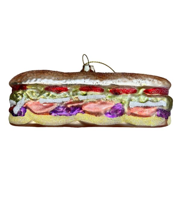 Deluxe Sub Sandwich Ornament