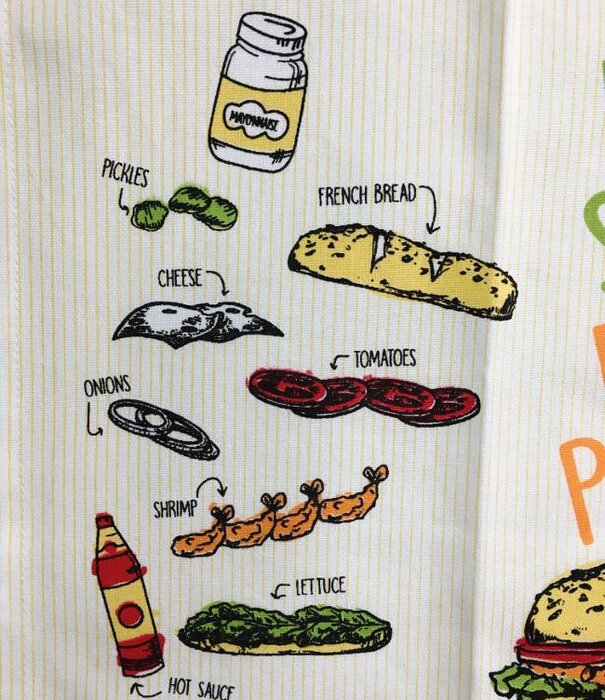 Eat A Poboy Towel