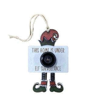 Elf Surveillance Ornament