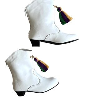 Mardi Gras Marching Boot with Tassel, Adult