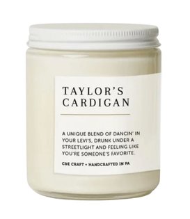 Taylors Cardigan Candle