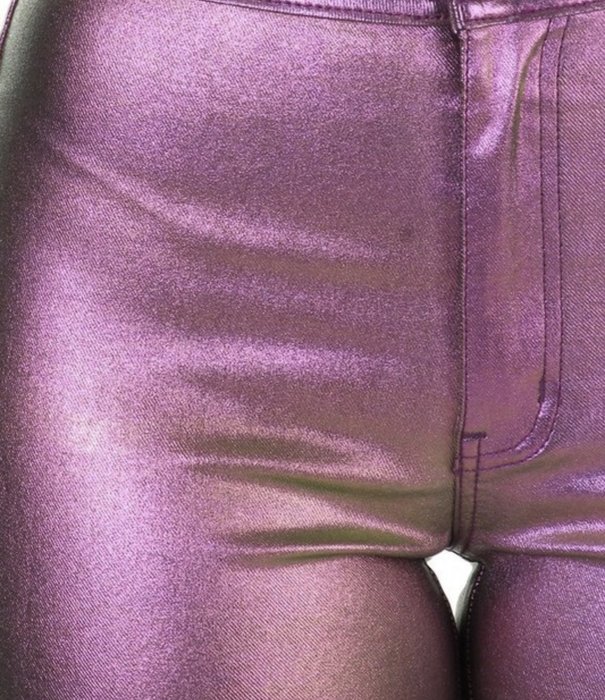 Purple Shimmer Jeggings