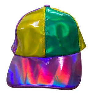 Iridescent Mardi Gras Baseball Hat